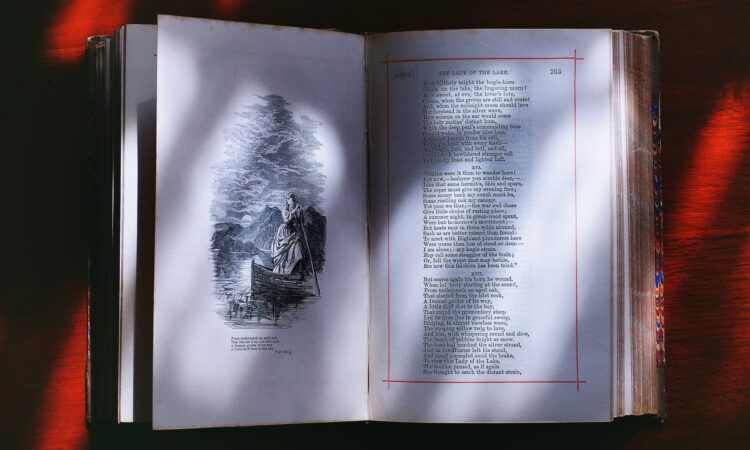 photography of opened book